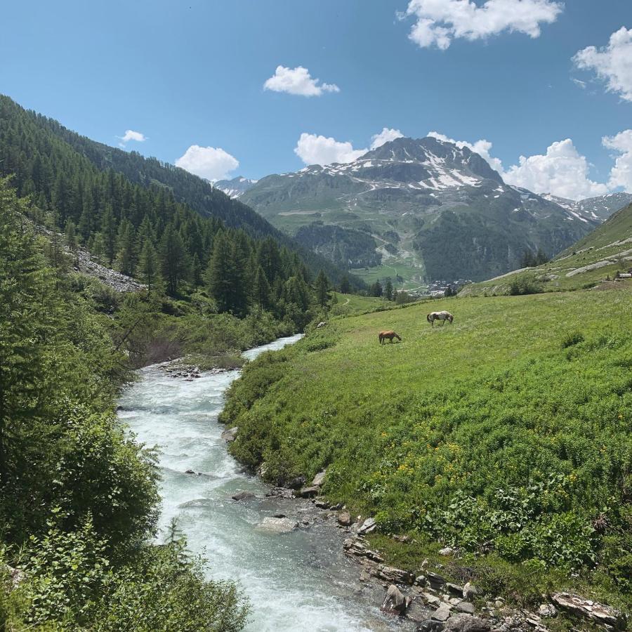 Maison De Famille Les 5 Freres Val-dʼIsère Eksteriør billede